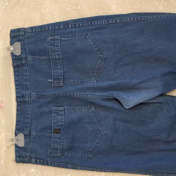 Vintage 1970 Seafarer U.S. Naval Navy Wide Leg Trouser Jean size ~6-8 Sailor - Picture 11 of 11